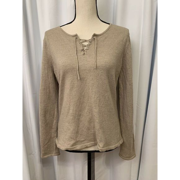 Talbots Brown Merino Wool Sweater - Picture 1 of 7